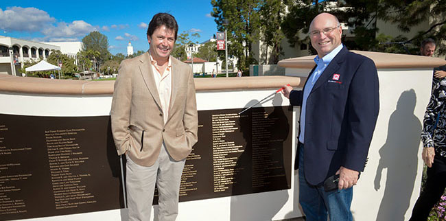 Quantum Design Recognized on Donor Wall at San Diego State University