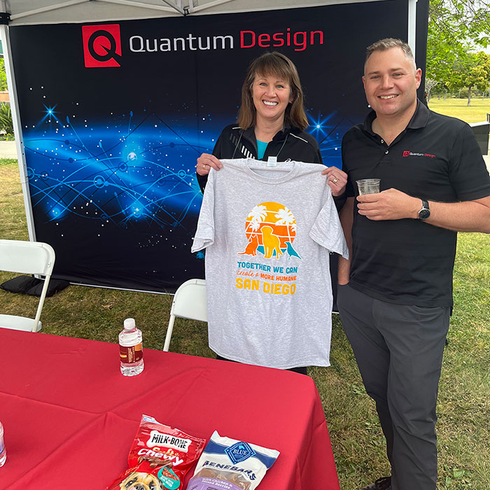 Quantum Design Takes Part in San Diego Events - San Diego Humane Society's Walk for the Animals