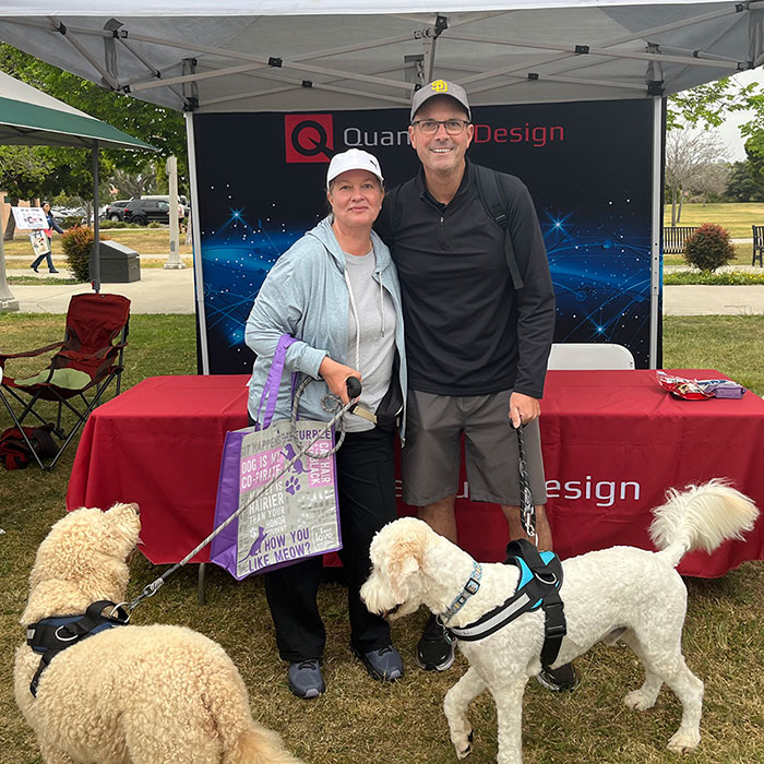 Quantum Design Takes Part in San Diego Events - San Diego Humane Society's Walk for the Animals